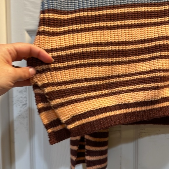 Cinq A Sept Malia Chunky Knit Striped Sweater S - Picture 7 of 9